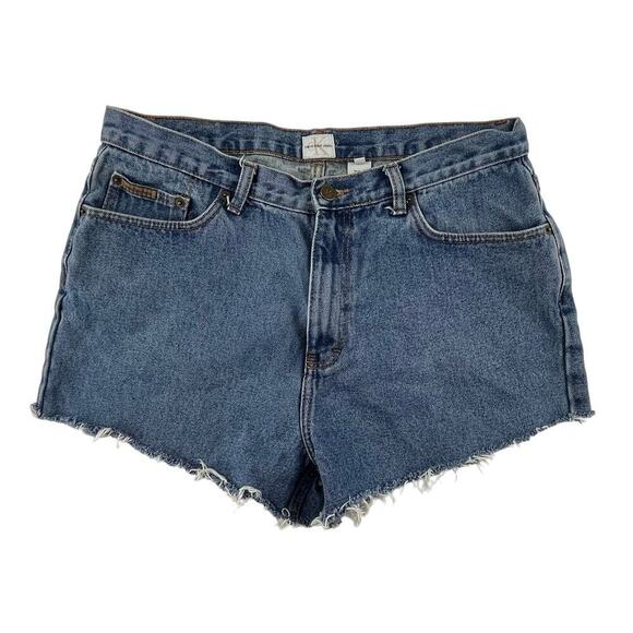 Calvin Klein Pants - CLAUDIA | Calvin Klein Jeans Size 34 L to XL Cuttoff High Rise Mom Denim Shorts